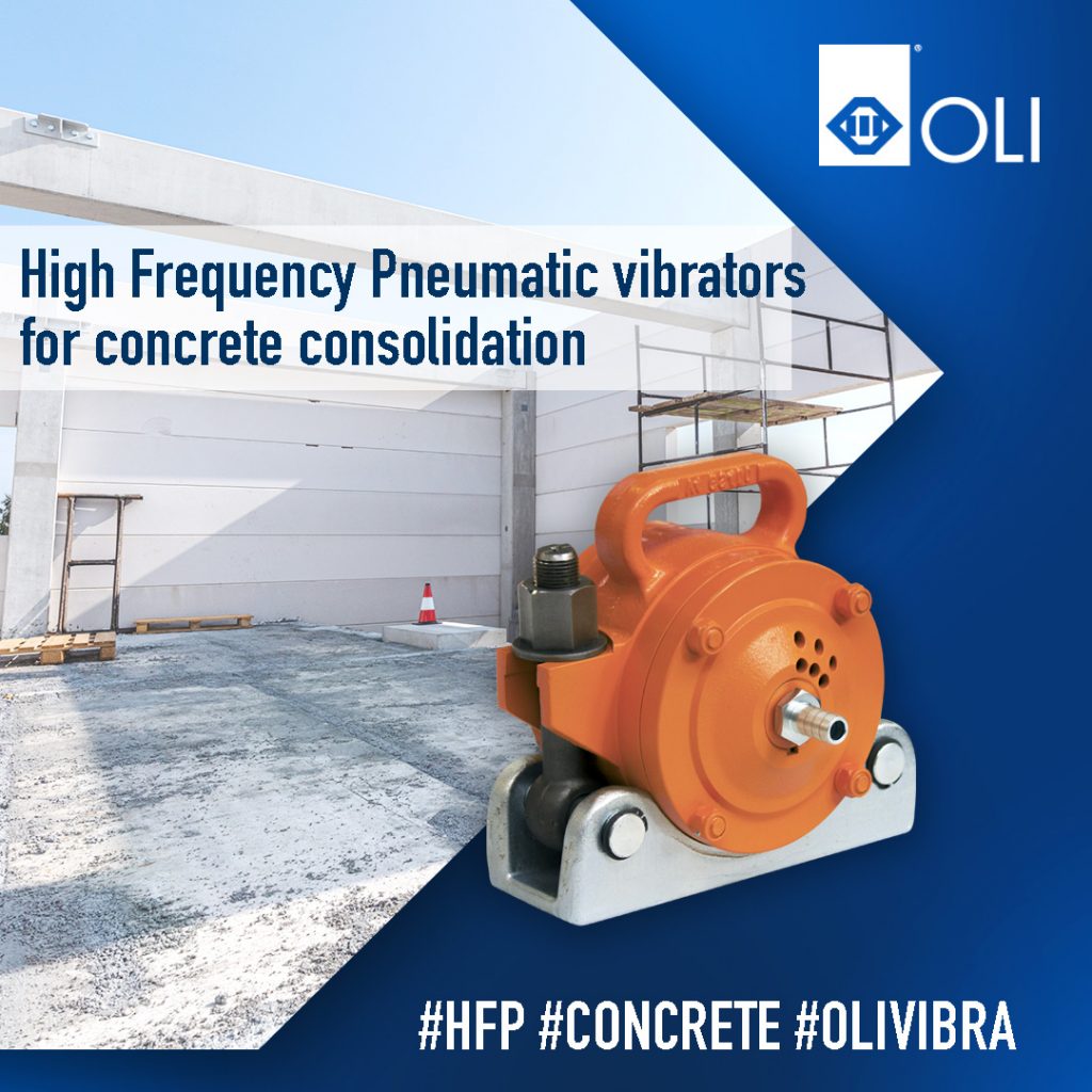 High Frequency pneumatic vibrator concrete OLI