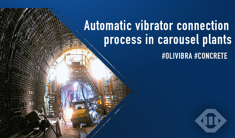 Automatic vibrator connection process